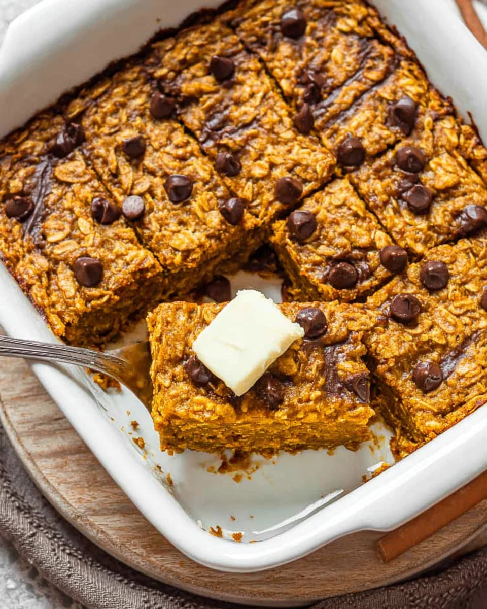 Pumpkin Baked Oatmeal