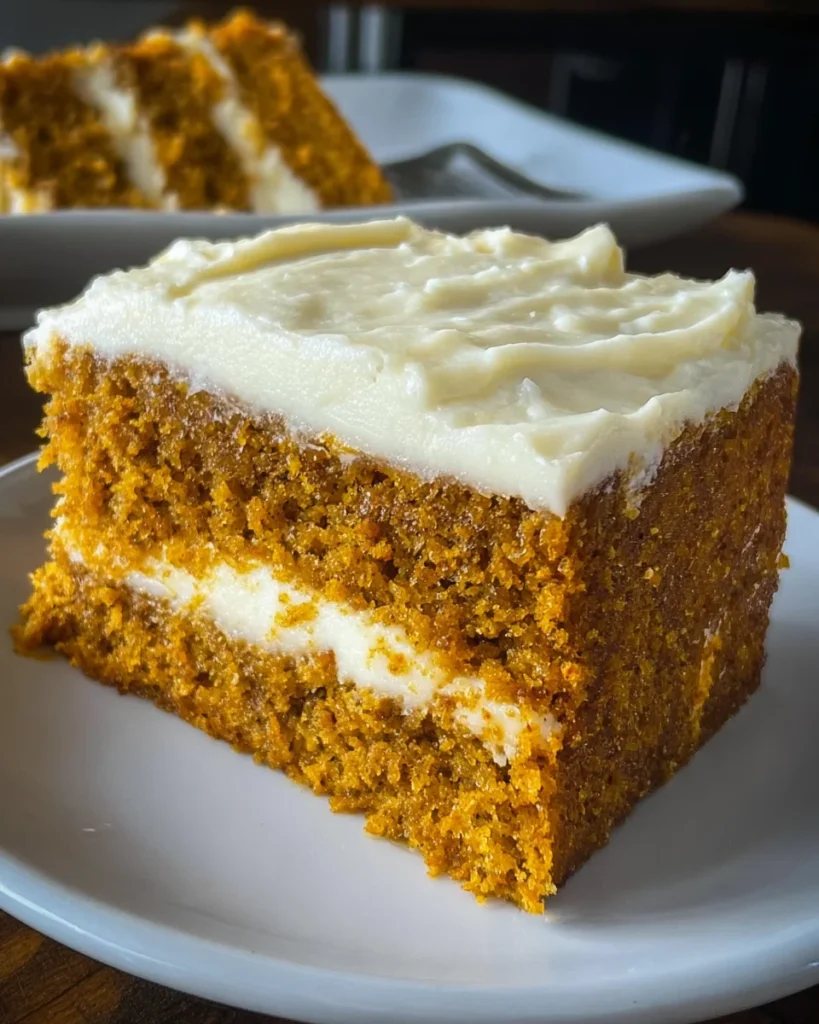 Pumpkin Carrot Cake