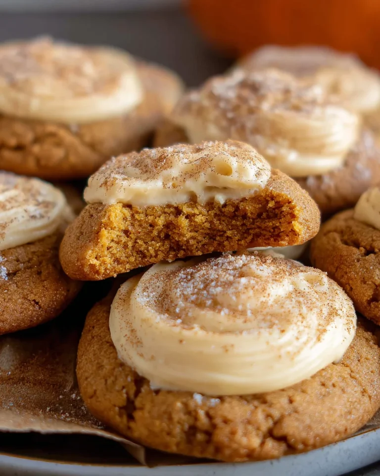 Pumpkin Cheesecake Cookies