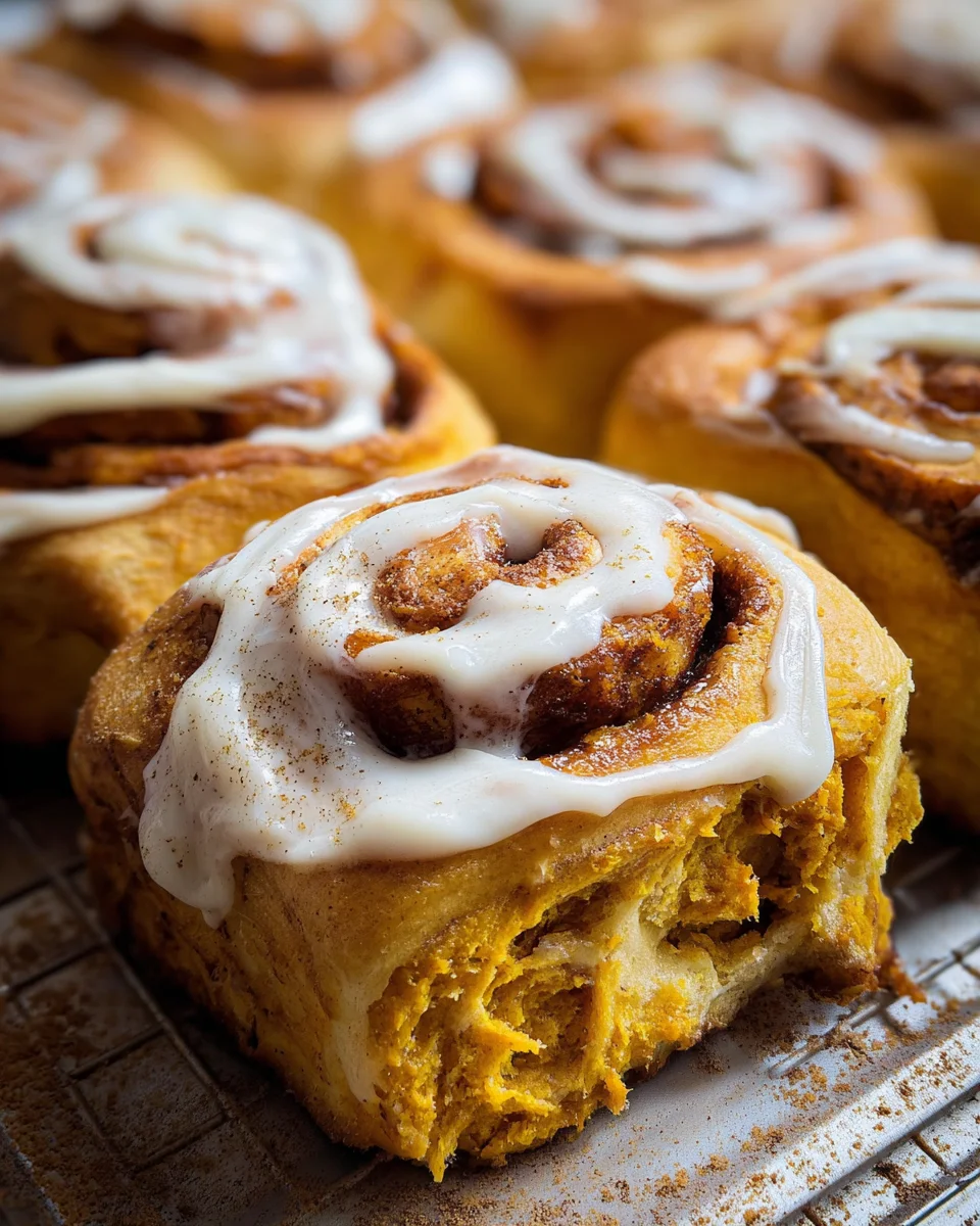 Pumpkin Cinnamon Rolls