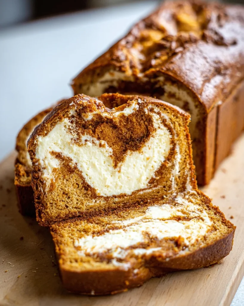 Pumpkin Cream Cheese Bread