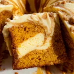 Pumpkin Cream Cheese Swirl Cake