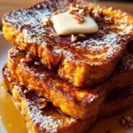 Pumpkin French Toast Breakfast