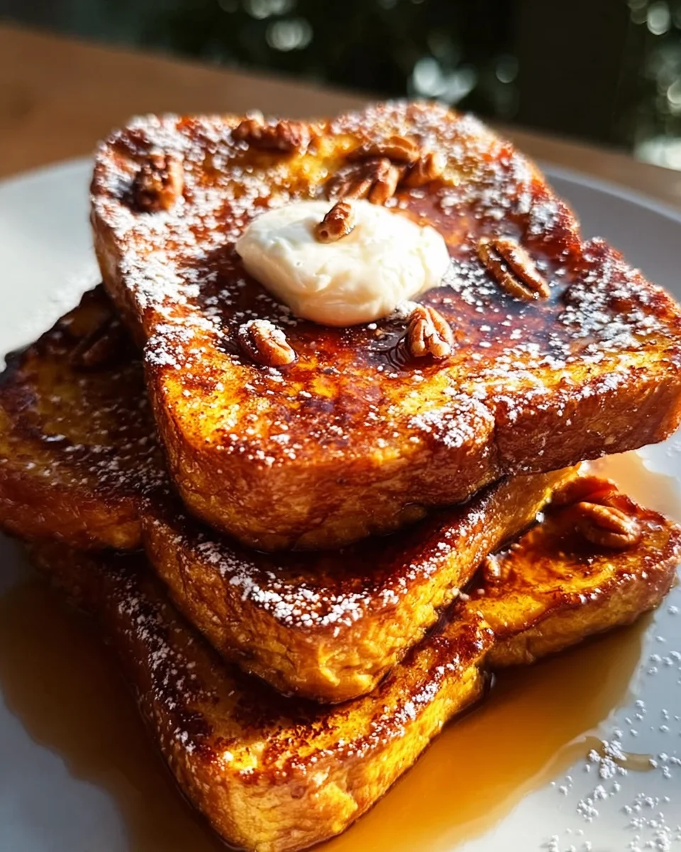 Pumpkin French Toast Breakfast 20 Pumpkin