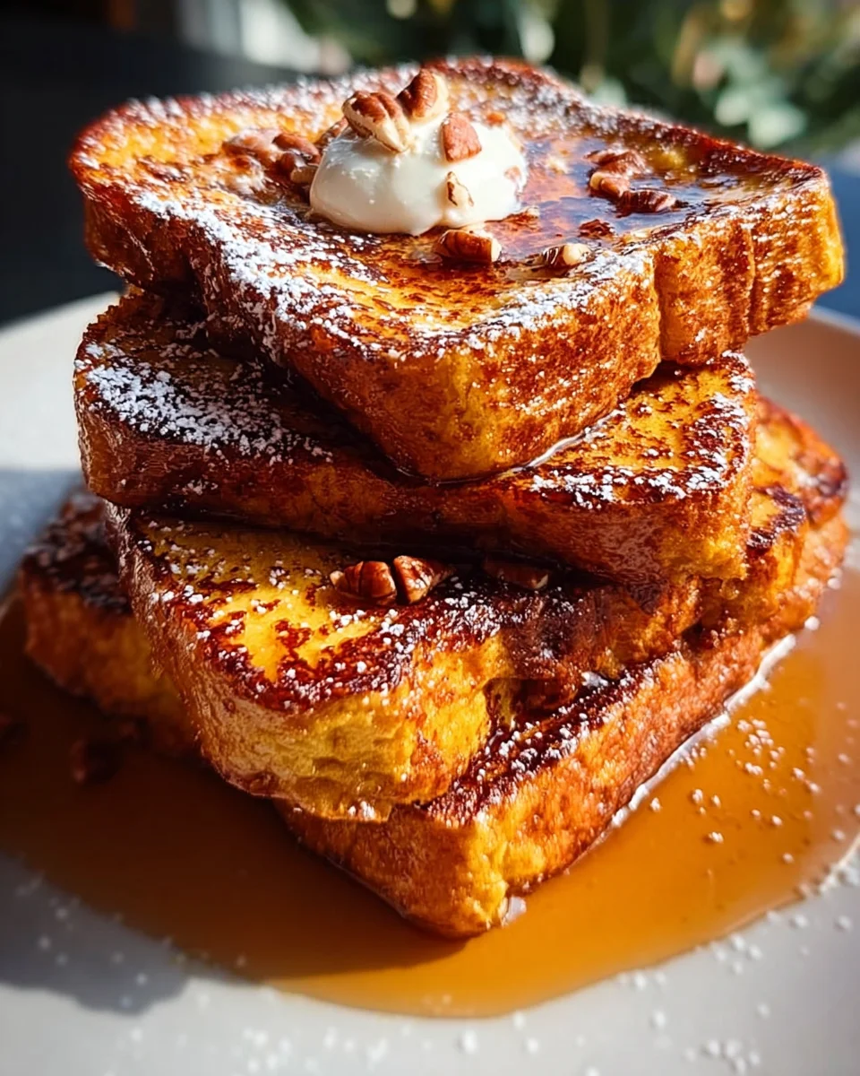 Pumpkin French Toast Breakfast 21 Pumpkin