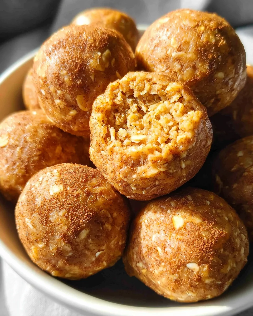 Pumpkin Protein Balls 18 Pumpkin Protein Balls