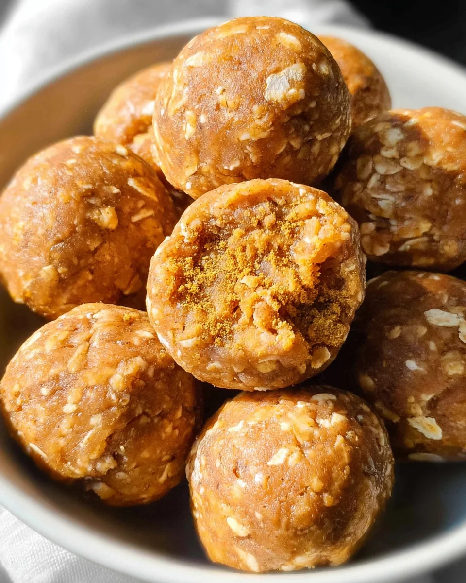 Pumpkin Protein Balls 16 Pumpkin