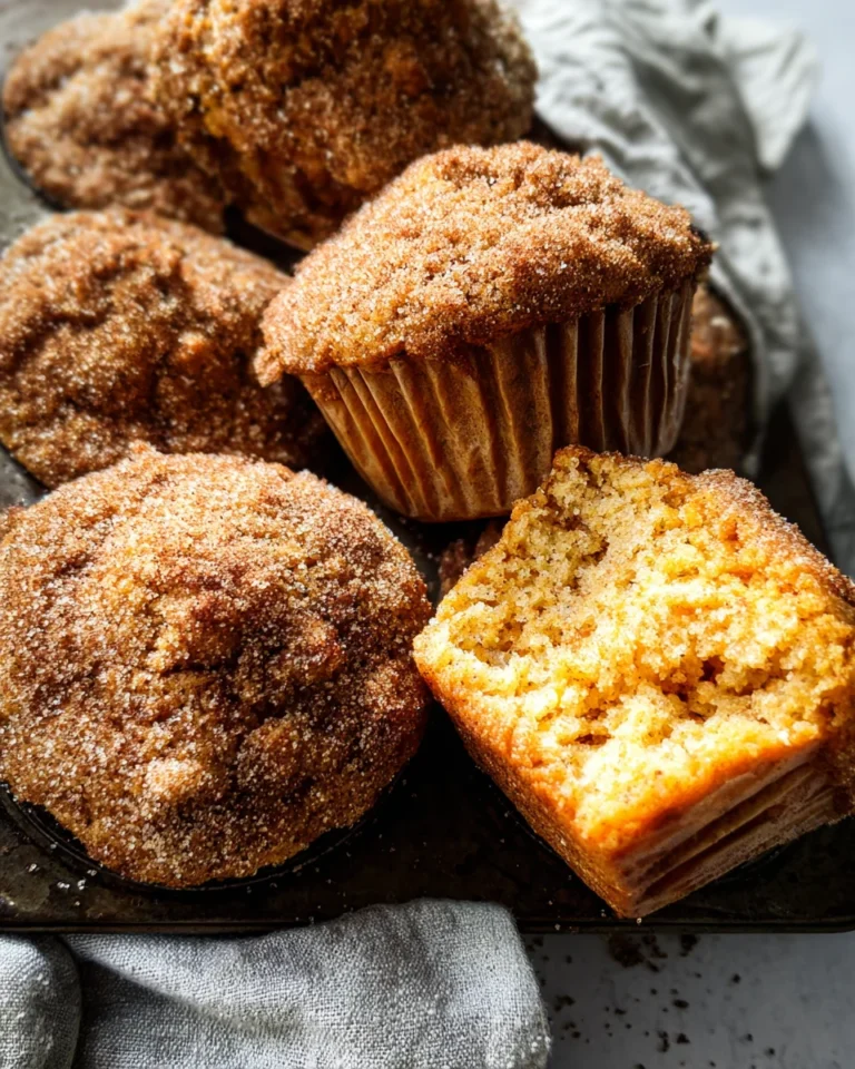 Pumpkin Snickerdoodle Muffins