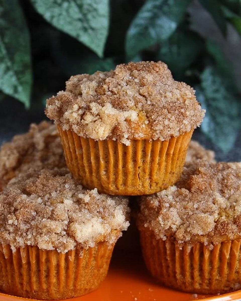 Pumpkin Streusel Muffins