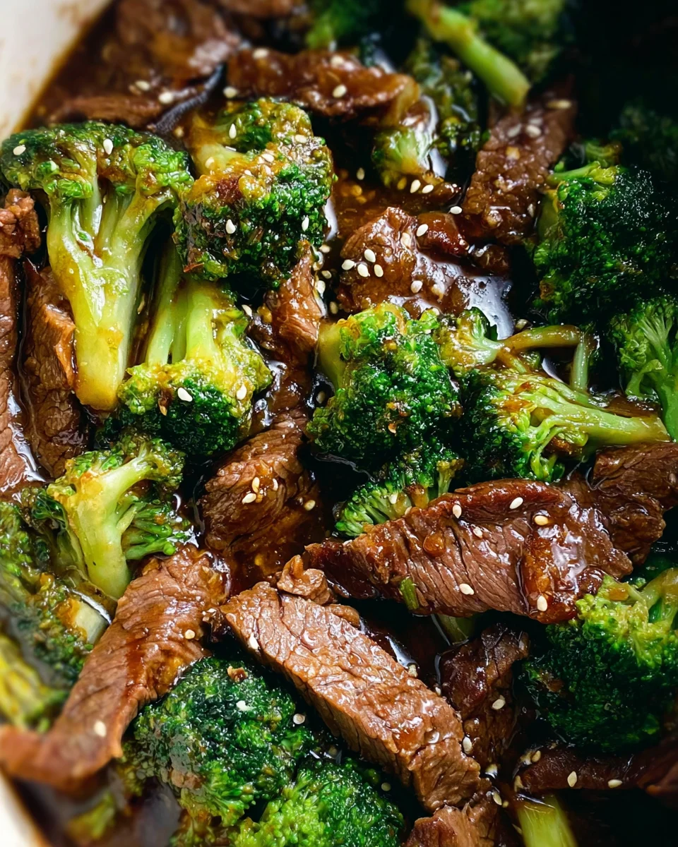 Slow Cooker Beef and Broccoli