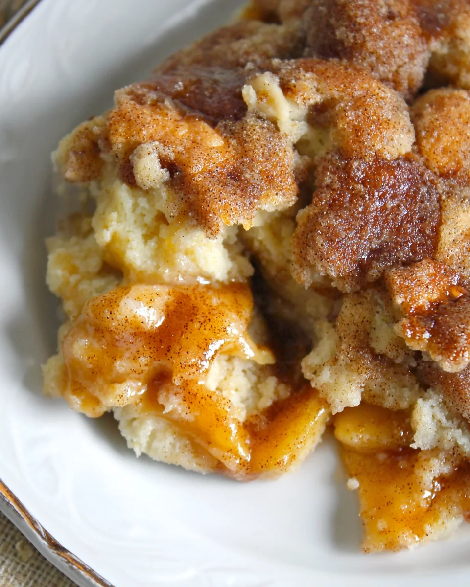 Snickerdoodle Cobbler