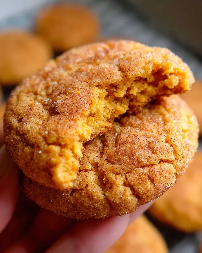 Soft Pumpkin Snickerdoodles
