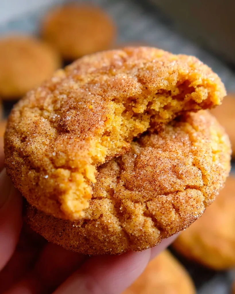 Soft Pumpkin Snickerdoodles