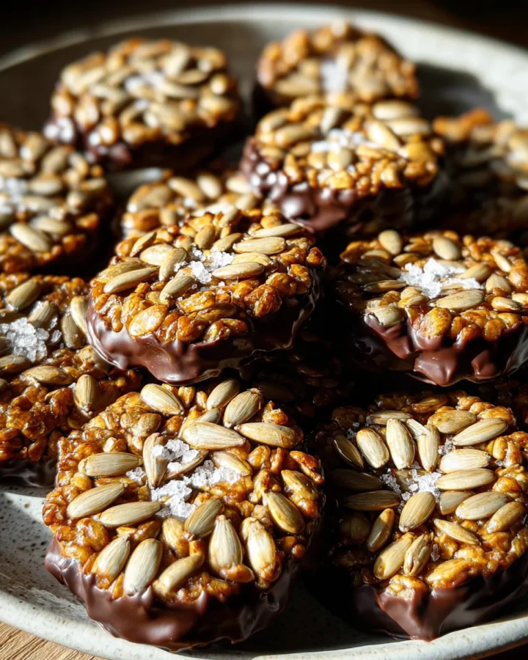 4-Ingredient Sunflower Seed Chocolate Bites