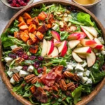 Autumn Salad with Apple Cider Vinaigrette