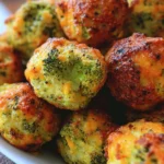 Baked Broccoli Cheese Balls