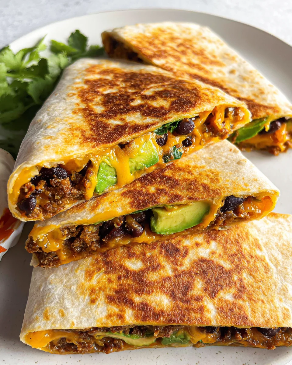 Black Bean Crunch Wrap 30 Black Bean Crunch Wrap
