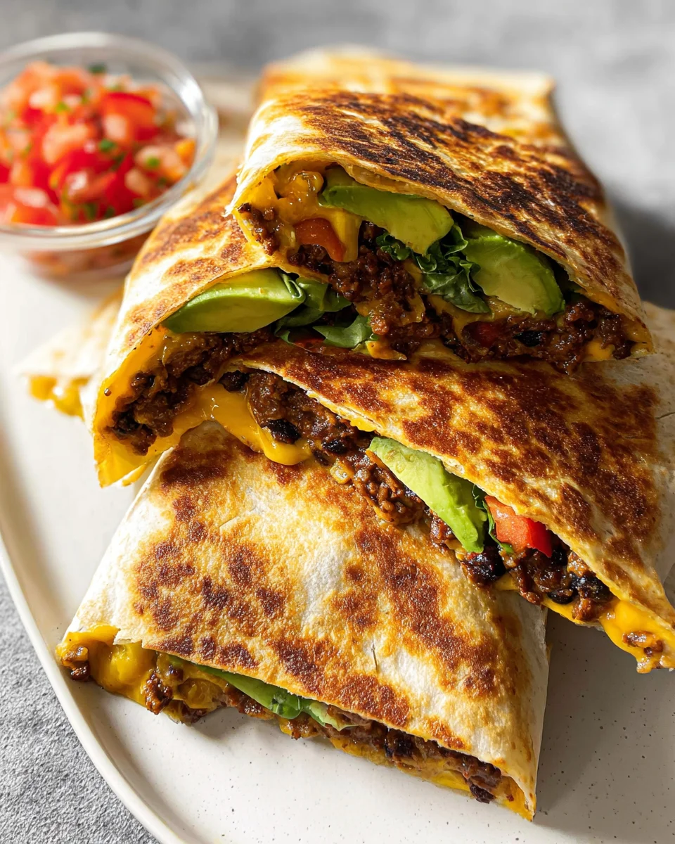Black Bean Crunch Wrap 27 Black