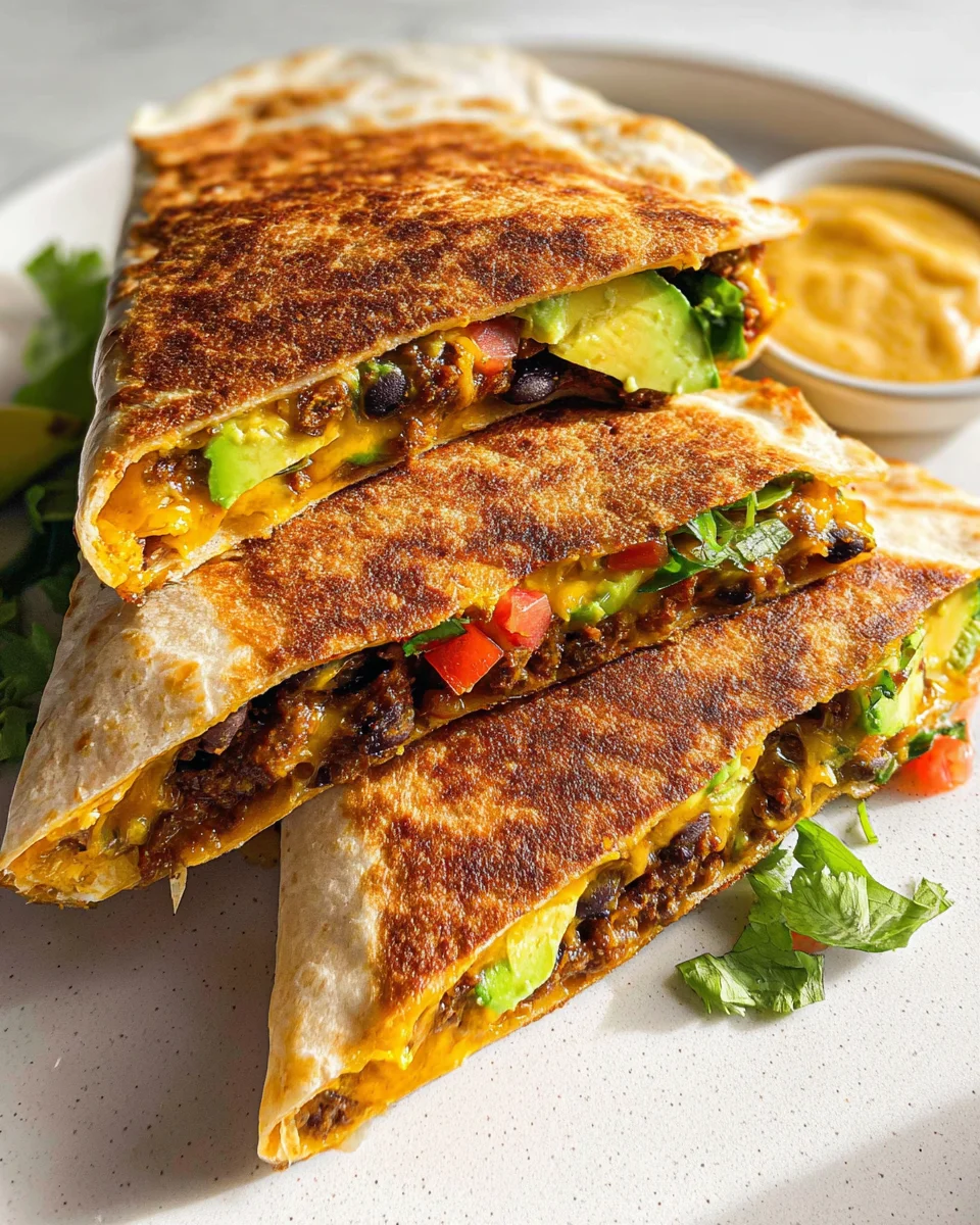 Black Bean Crunch Wrap 28 Black