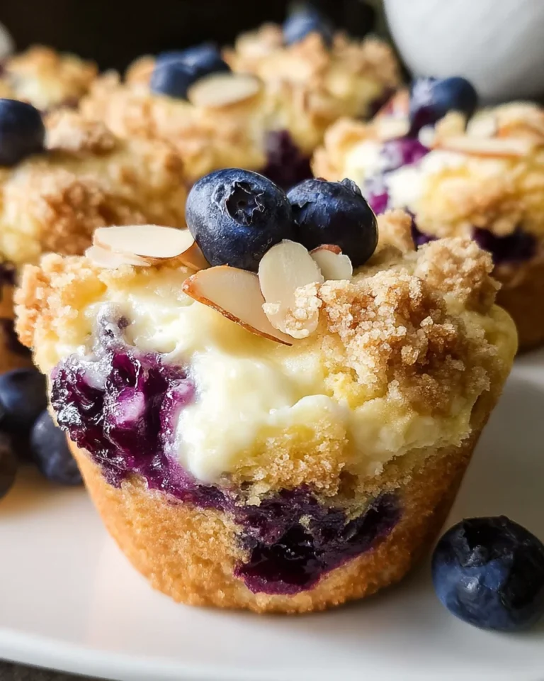 Blueberry Cream Cheese Muffins