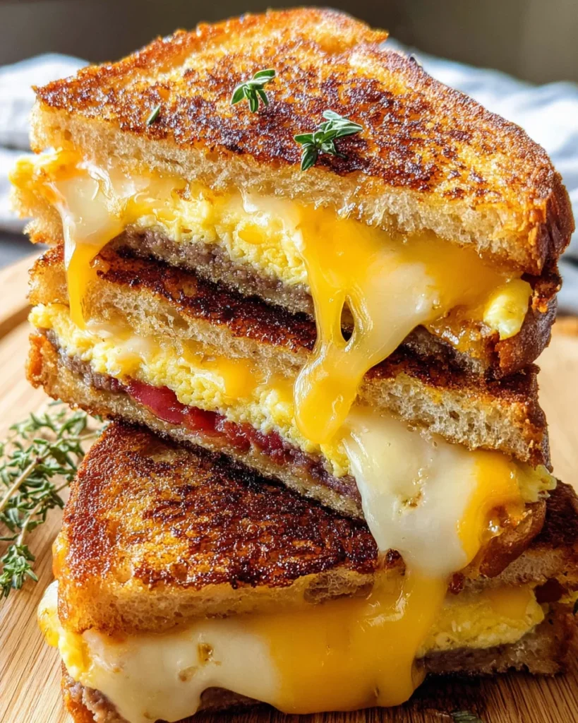 Breakfast Grilled Cheese