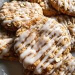 Brown Butter Iced Oatmeal Cookies Recipe