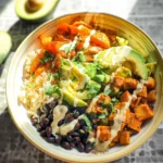Cajun Sweet Potato Rice Bowl
