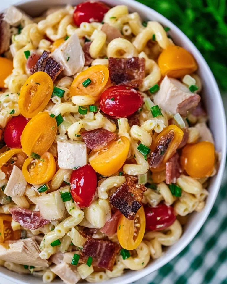 Crack Chicken Pasta Salad