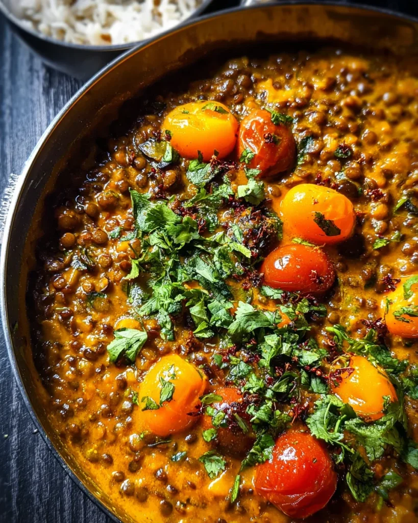 Creamy Coconut Lentil Curry Recipe