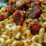 Creamy Honey Pepper Chicken Mac and Cheese Delight