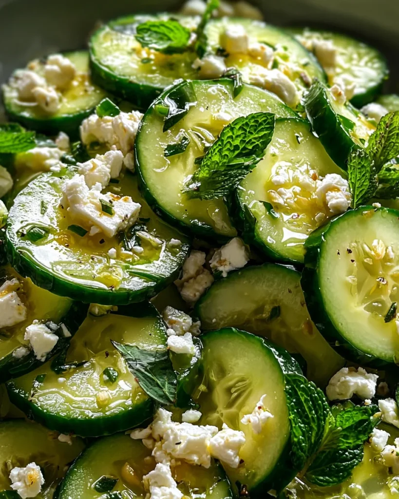 Cucumber Feta Salad