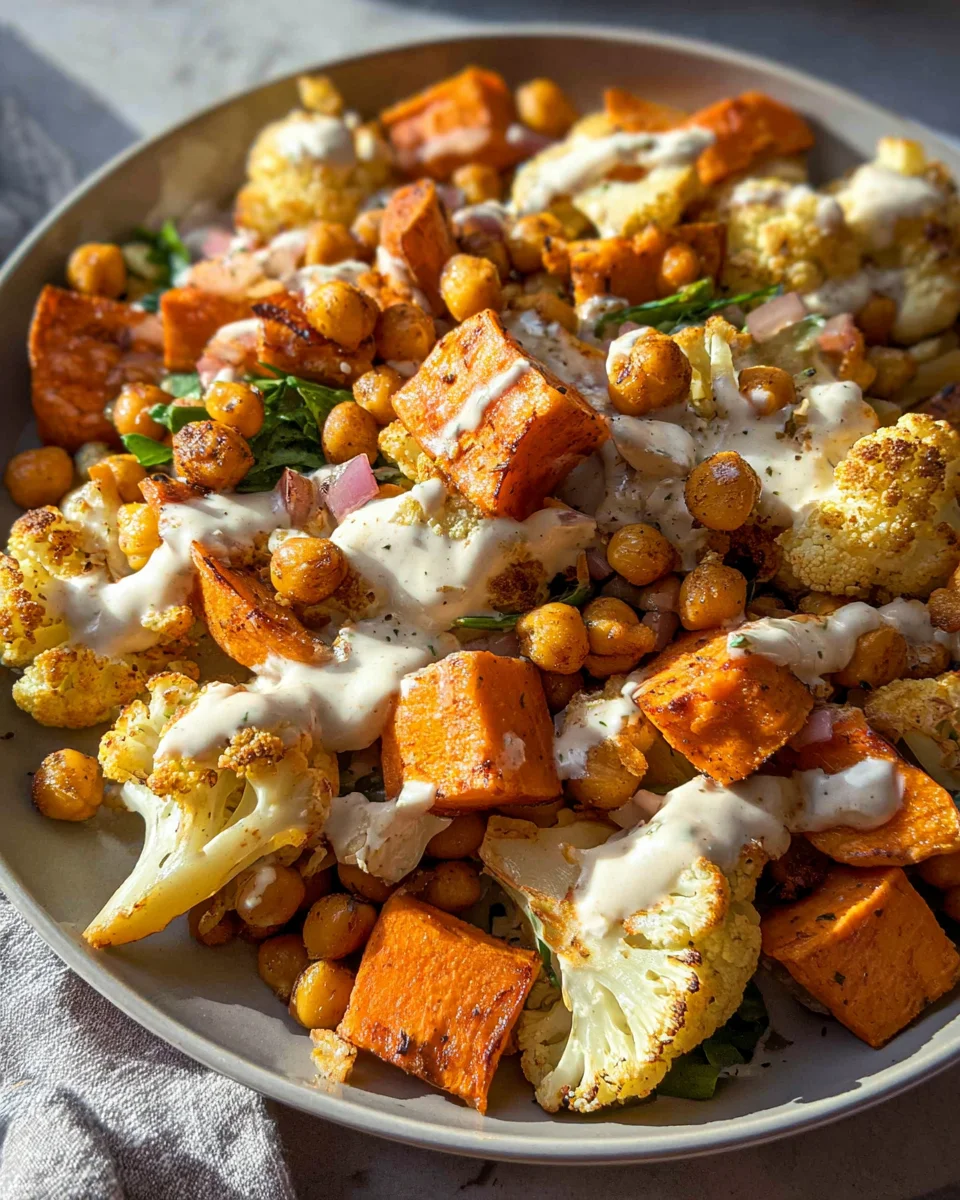 Easy Nourish Bowl Recipe with Tahini Yogurt Dressing 38 Easy