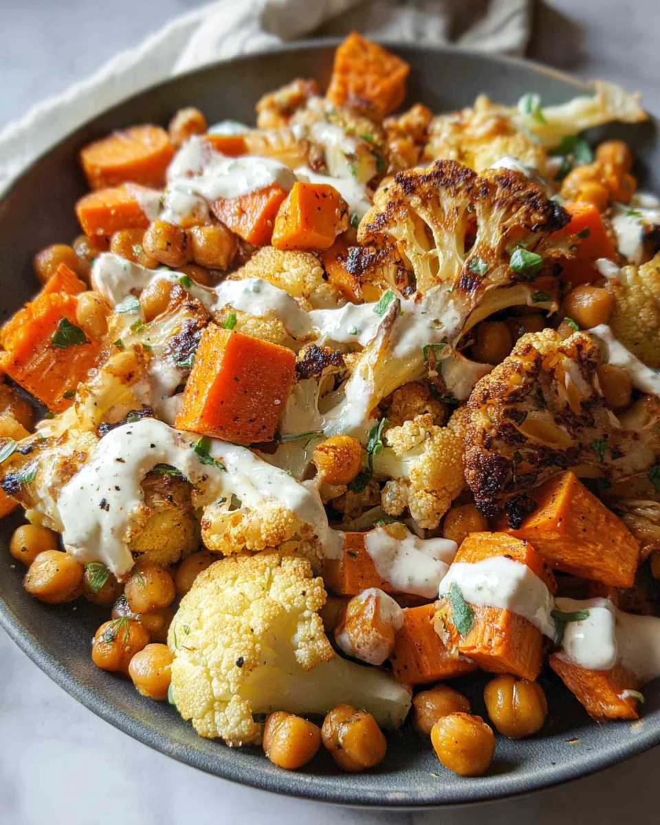 Easy Nourish Bowl Recipe with Tahini Yogurt Dressing 39 Easy