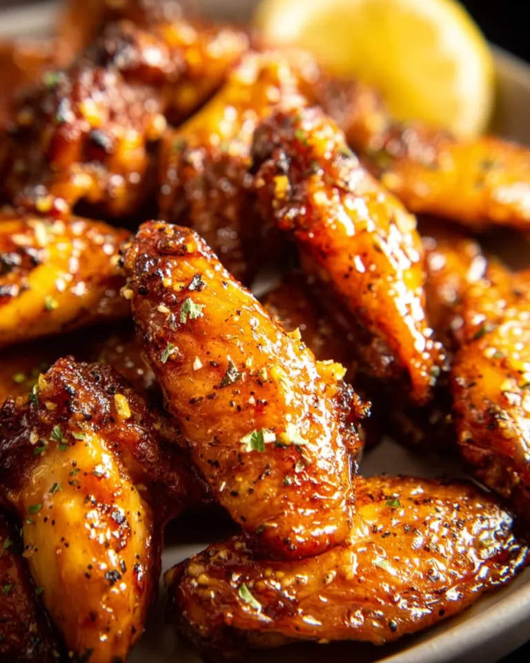 Honey Lemon Pepper Wings