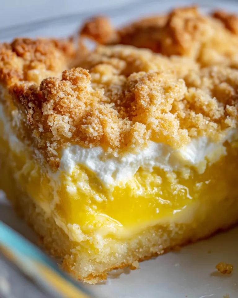 Lemon Cream Cheese Dump Cake Recipe