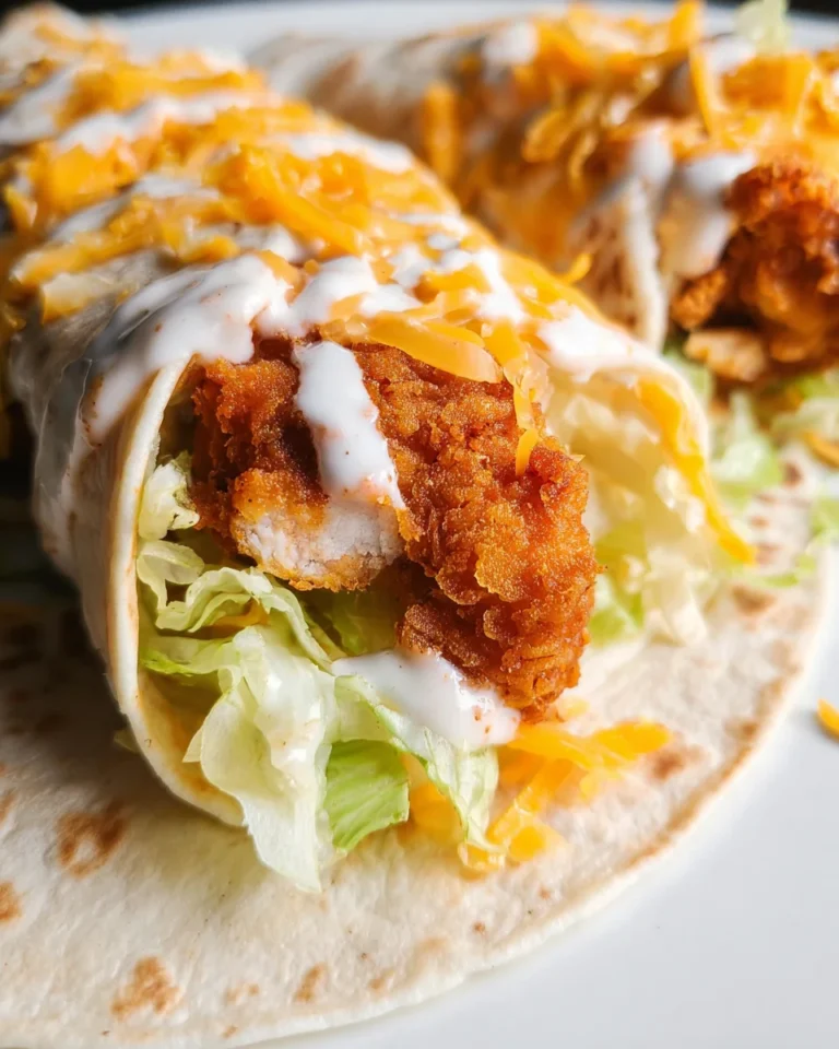 McDonald's Crispy Chicken Ranch Snack Wrap (Copycat!)