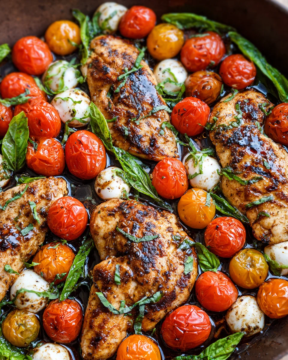 One Pan Balsamic Chicken
