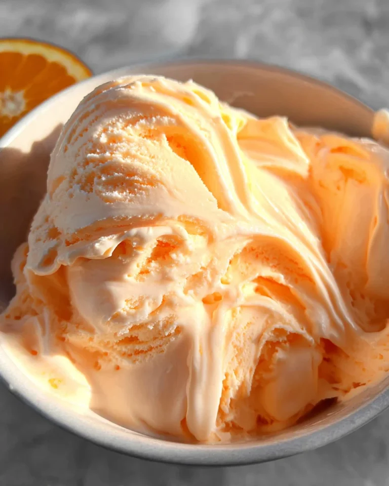 Orange Ice Cream
