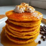 Pumpkin Cottage Cheese Pancakes