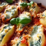 Spinach and Ricotta Stuffed Shells Recipe