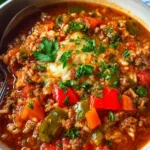 Stuffed Pepper Soup