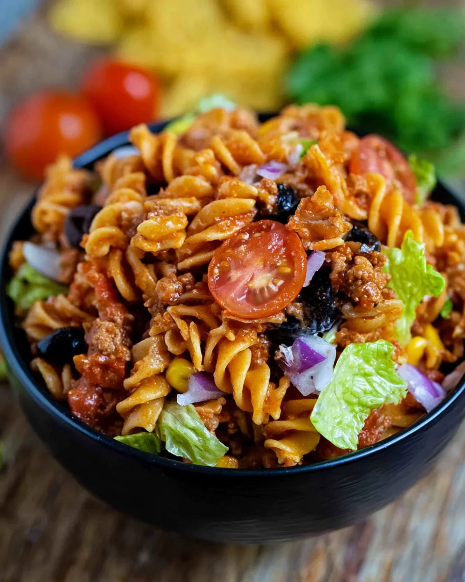 Taco Pasta Salad 21 Taco