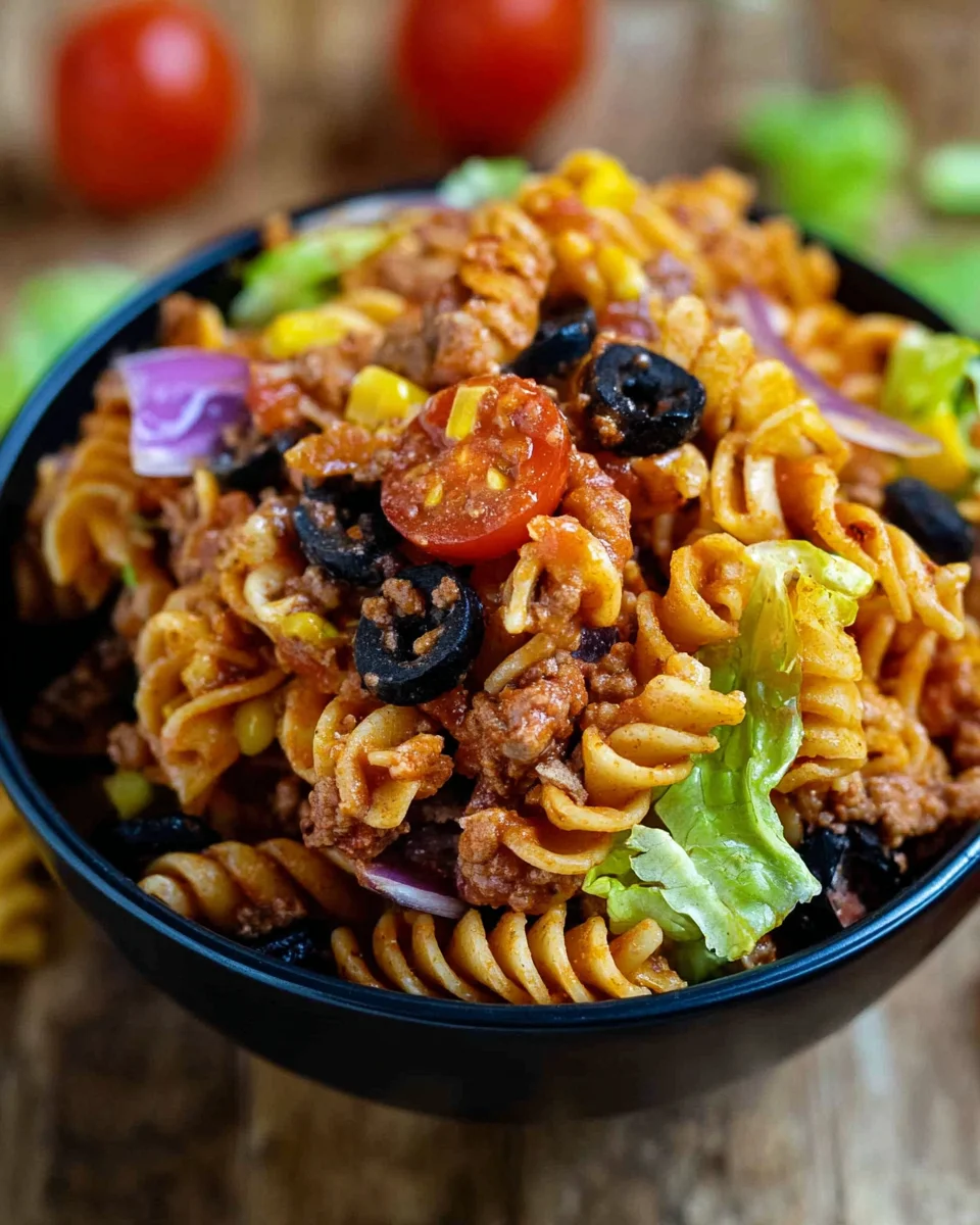 Taco Pasta Salad 22 Taco