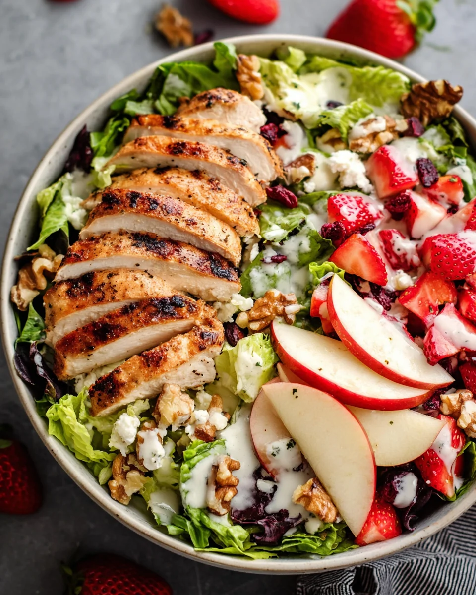 The Best Strawberry Chicken Salad 20 The Best Strawberry Chicken Salad