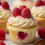 The Best White Chocolate Raspberry Cupcakes