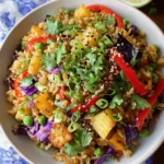 Vegan Pineapple Fried Rice