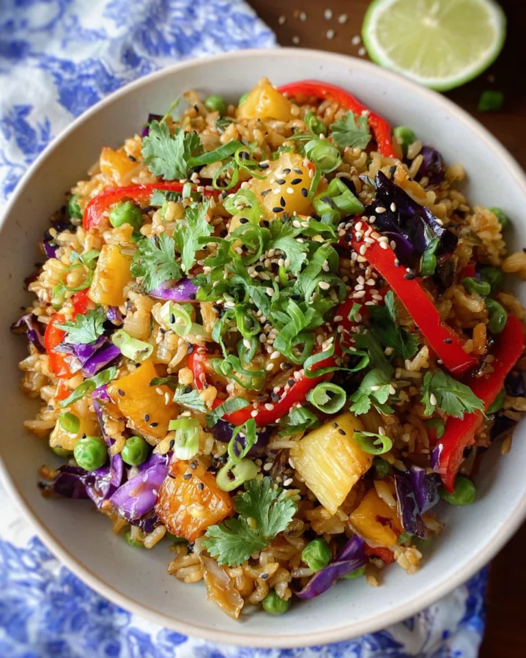 Vegan Pineapple Fried Rice