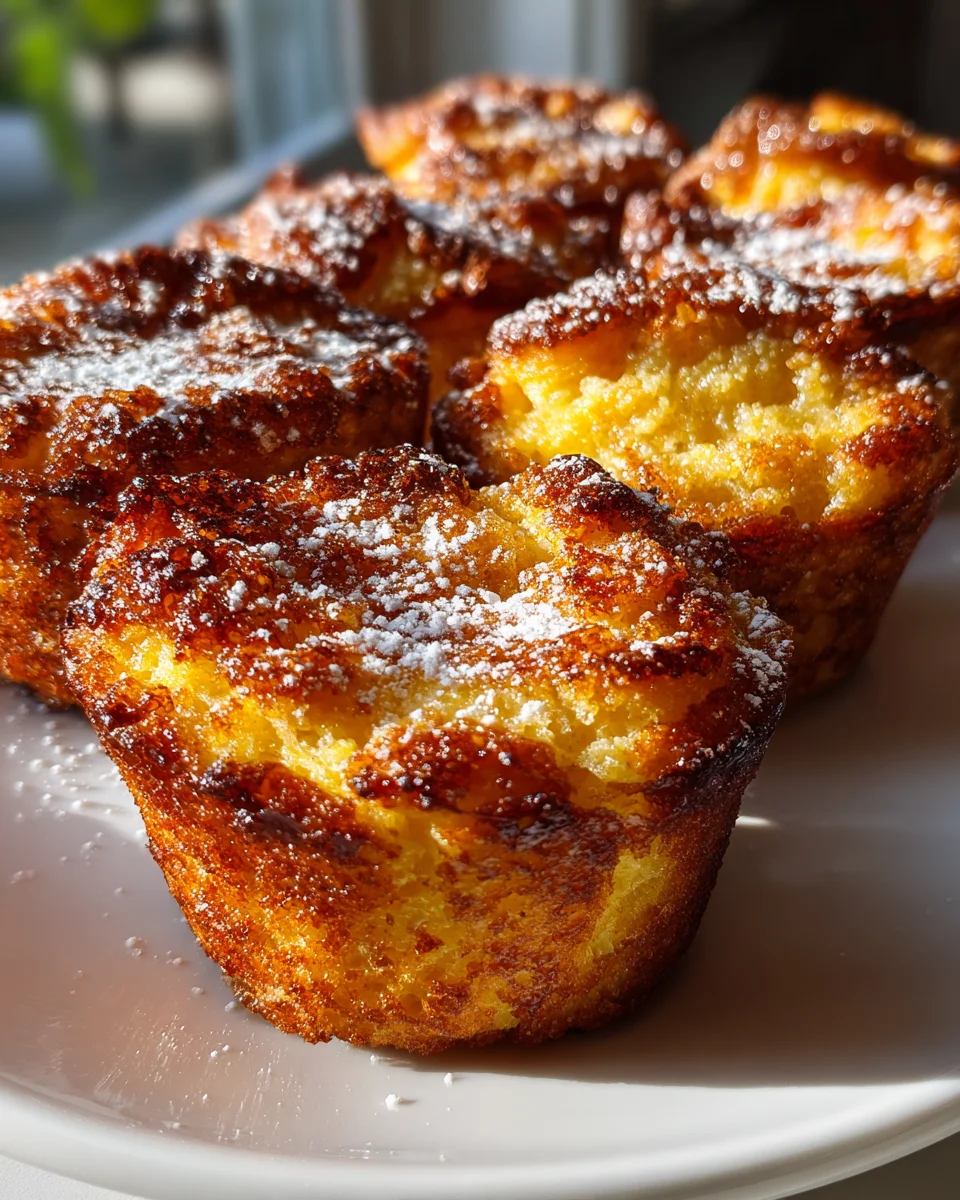 Baked French Toast Muffins 24 Baked