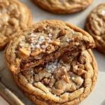 Brown Butter Coffee Toffee Cookies