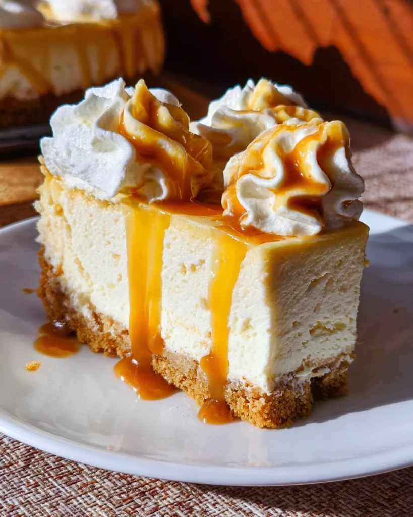 Butterbeer cheesecake